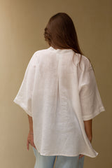 Ren Linen Shirt White