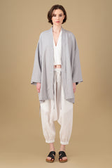 Zaytoon Linen Pants White