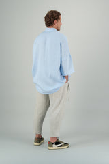 Mika 2 Unisex Kimono Shirt Baby Blue