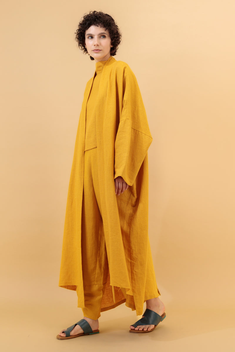 Nawar Ivy Total Color Look Mustard