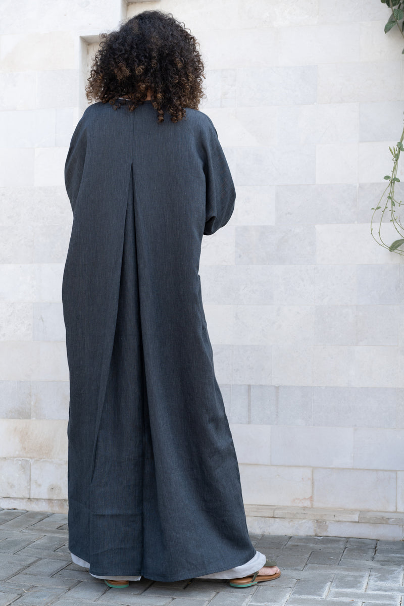 Tamarisk Long Sleeve Linen Summer Coat