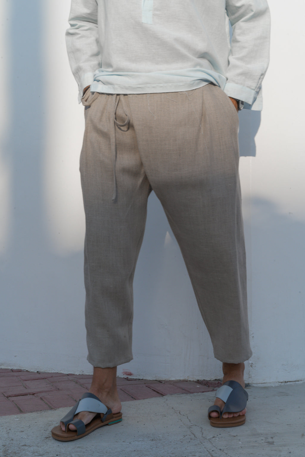 ARACHIS men's linen pants